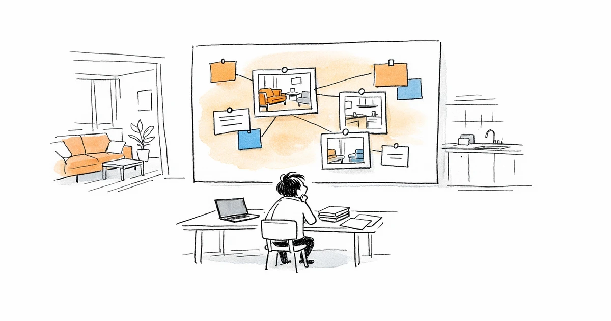 Propriétaire préparant la mise en location de son appartement