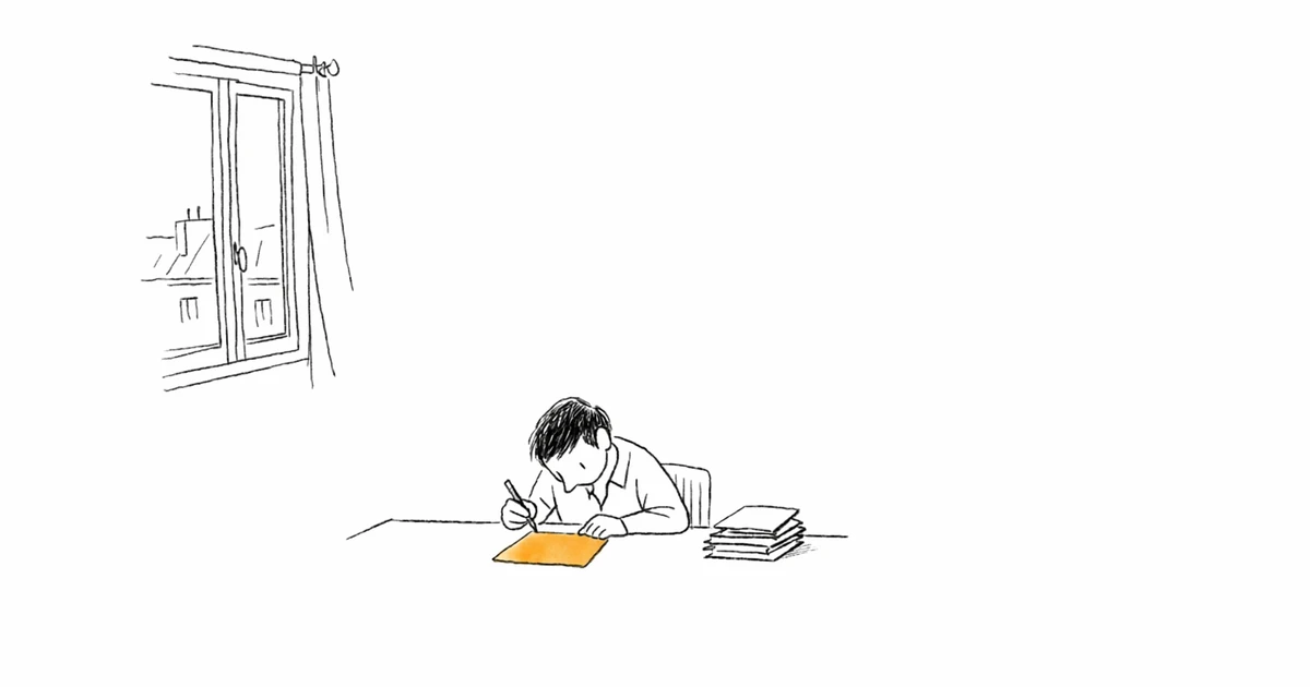 Document quittance de loyer posé sur un bureau avec stylo et trousseau de clés